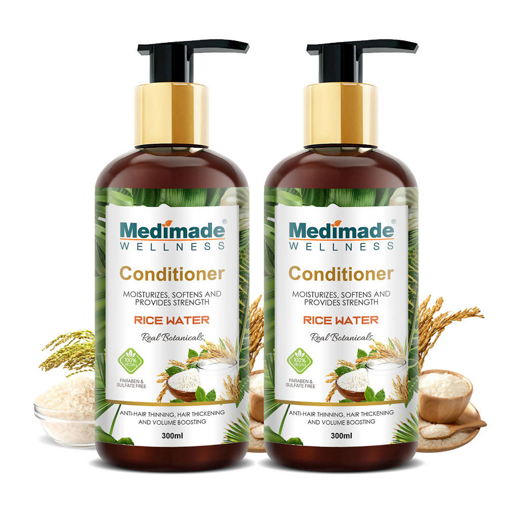 Medimade Wellness Rice Water Hair Conditioner | Grocsy