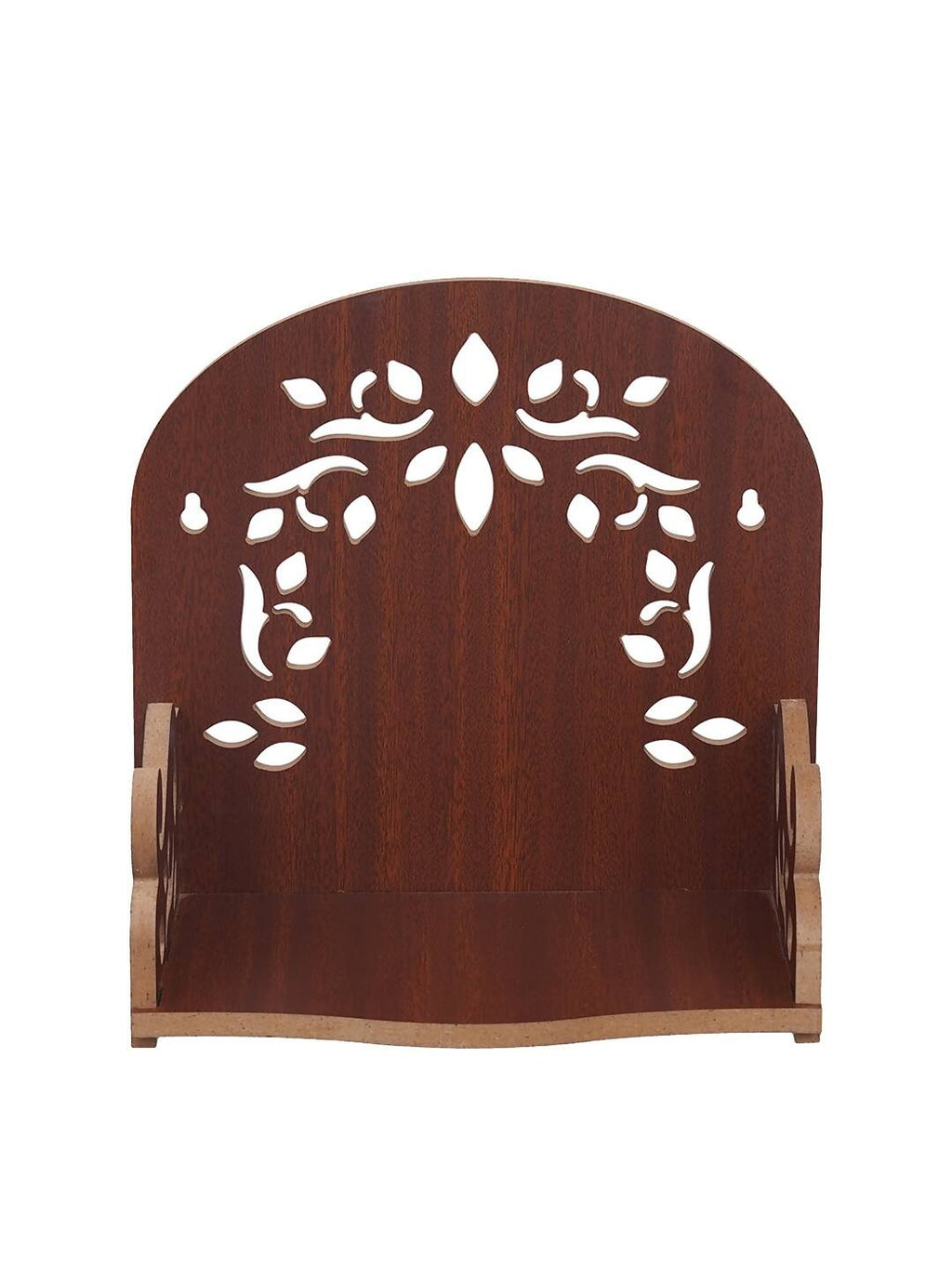eCraftIndia Brown Design Wooden Temple | Grocsy