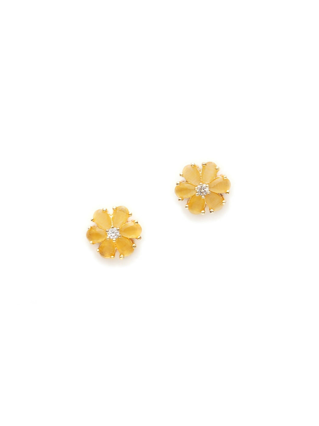 stone stud (yellow) - Ruby Raang | Grocsy