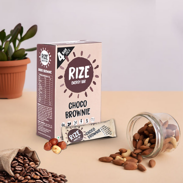 Rize Energy Bar Choco Brownie | Grocsy