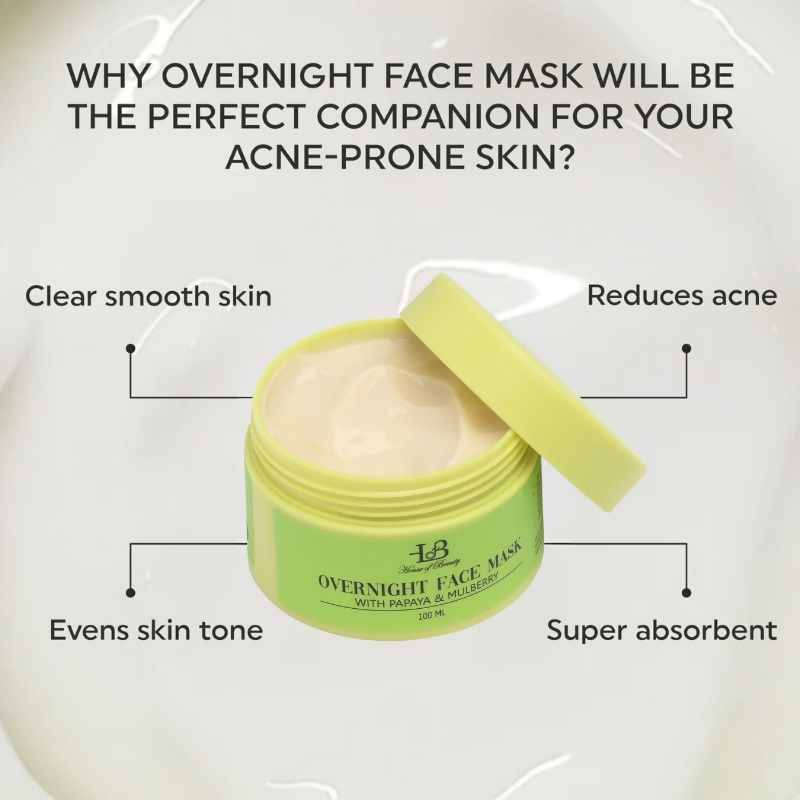 House of Beauty Overnight Face Mask | Grocsy
