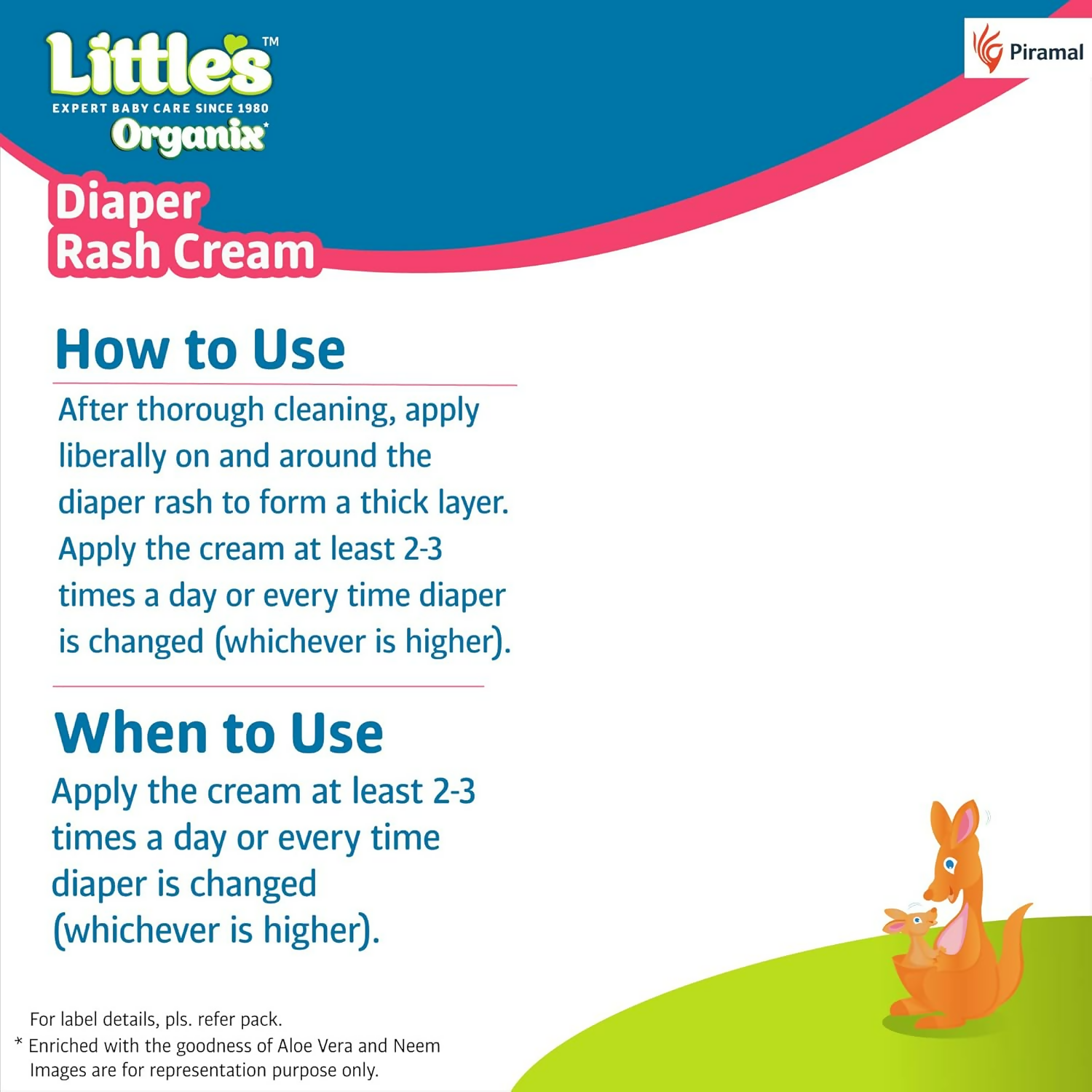 Little's Organix Diaper Rash Cream | Grocsy