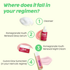 PLIX The Plant Fix Pomegranate 1% Retinol & 1% Bakuchi Oil Anti Ageing Night Cream | Grocsy