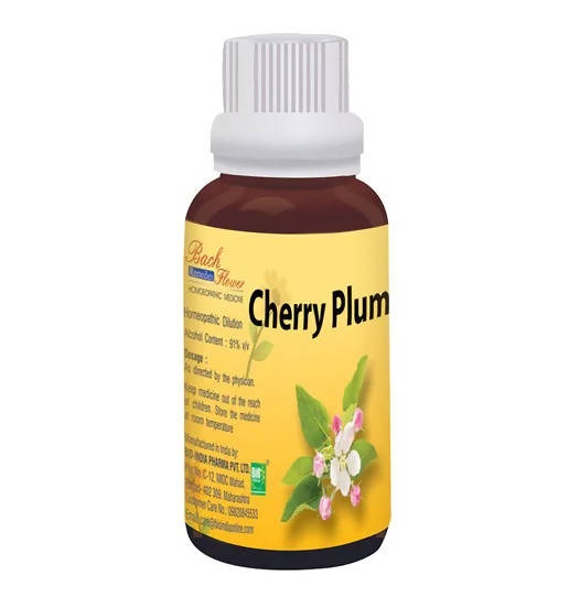 Bio India Homeopathy Bach Flower Cherry Plum Dilution | Grocsy