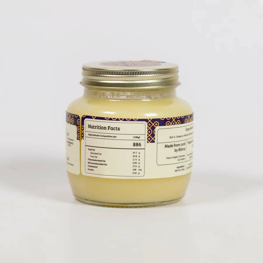 Gramiyaa Kangeyam A2 Cultured Cow Ghee | 100% Desi Ghee | Pure & Organic Ghee | Grocsy
