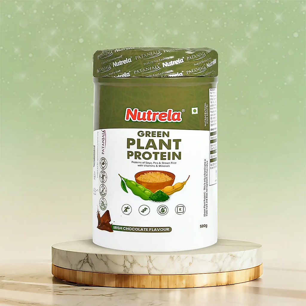 Patanjali Nutrela Green Plant Protein Chocolate Flavour | Grocsy
