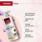 TAC - The Ayurveda Co. Nourishing Glow Body Milk with Kumkumadi Oil | Grocsy