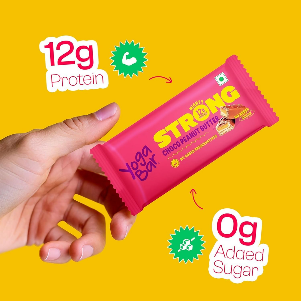 Yoga Bar Variety Pack 12g Strong Protein Bars | Grocsy