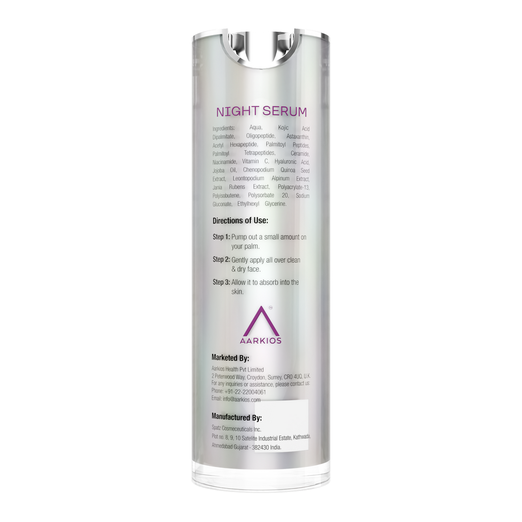 Flawless Finesse By HealthAid Night Serum | Grocsy