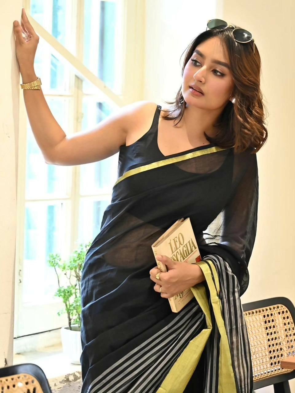 Exclusive Collection Multy Beautiful Khadi Cotton Handloom Saree | Grocsy