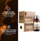 Ustraa Woody Mooch and Beard Oil | Grocsy