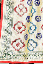 Joban Fashion Multi Color Cotton Embroidery Work Phulkari Dupatta | Grocsy