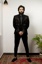 Alish - Embroidered Blazer by Hilo Design | Grocsy
