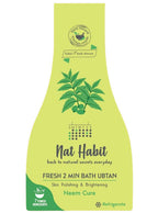 Nat Habit Neem Cure Fresh 2 Min Bath Ubtan | Grocsy