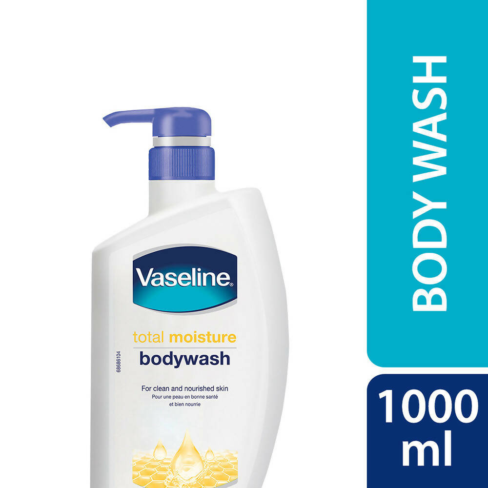 Vaseline Total Moisture Body Wash For Clean & Nourished Skin | Grocsy