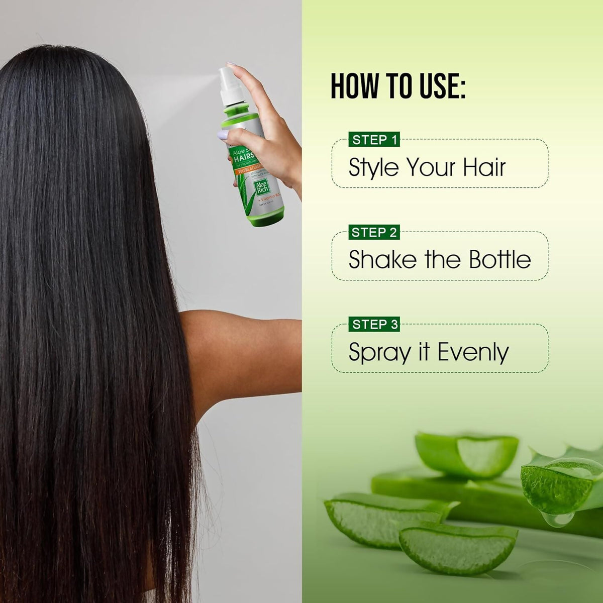 Colors Queen Aloe Styling Hair Spray | Grocsy