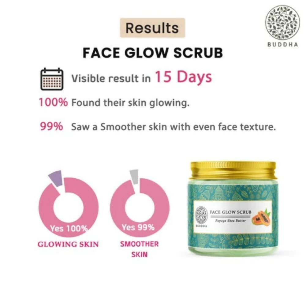 Buddha Natural Face Glow Scrub | Grocsy