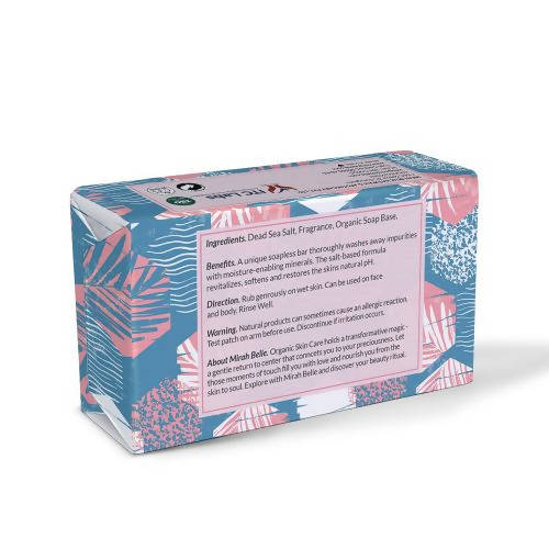 Mirah Belle Dead Sea Salt Exfoliating Soap | Grocsy