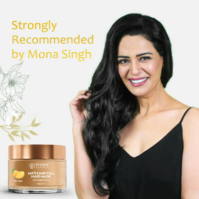 Ivory Natural Hair Fall Hair Mask - Loss Of Hair Control For Both Men & Women | Grocsy