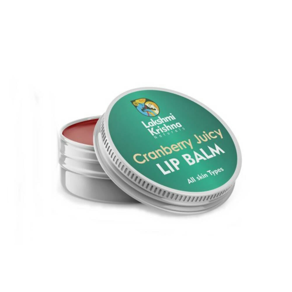 Lakshmi Krishna Naturals Cranberry Juicy Lip Balm | Grocsy