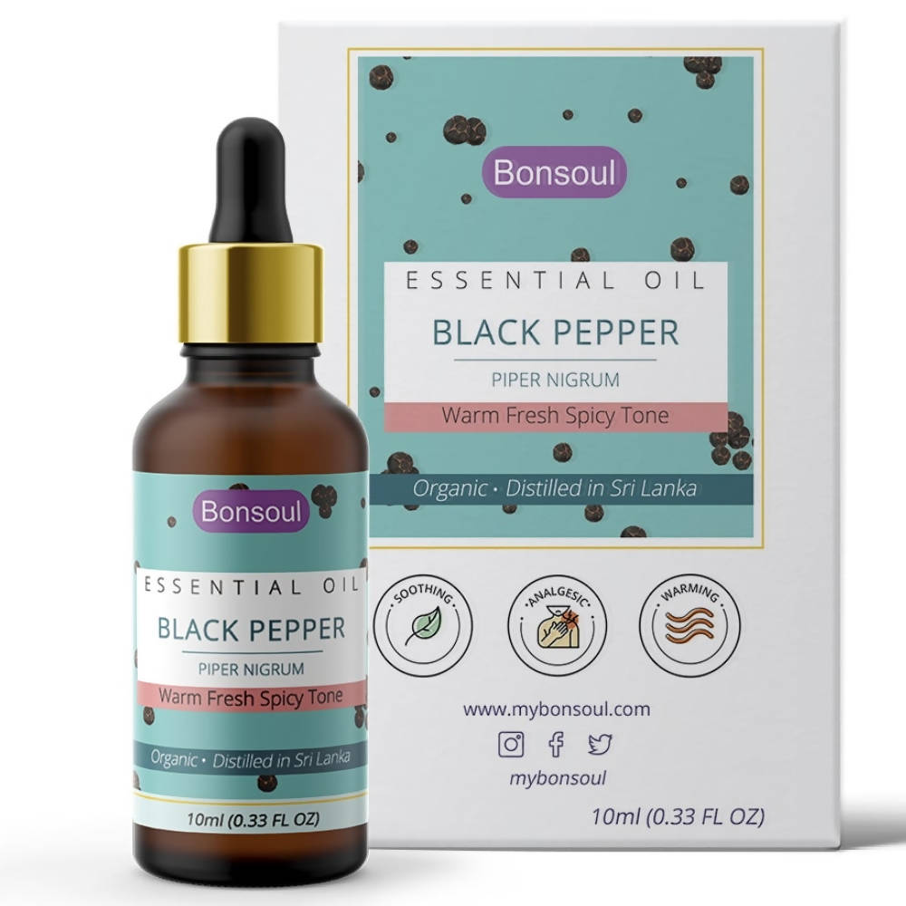 Bonsoul Black Pepper Essential Oil | Grocsy