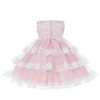 Asmaani Baby Girl's Multi-Coloured Satin A-Line Maxi Full Length Dress (AS-DRESS-22112) | Grocsy