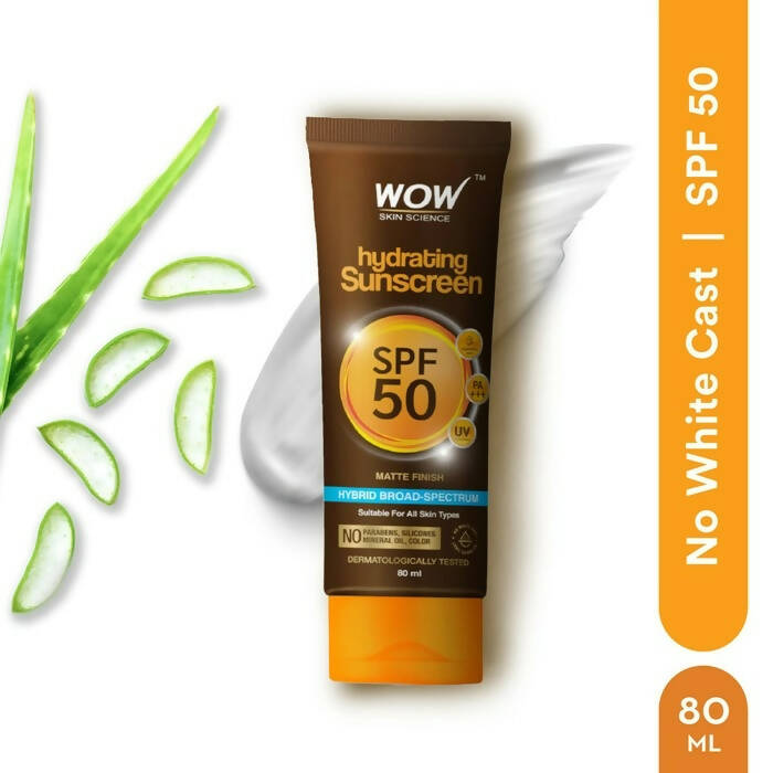 Wow Skin Science Hydrating Sunscreen Spf 50 Pa +++ | Grocsy