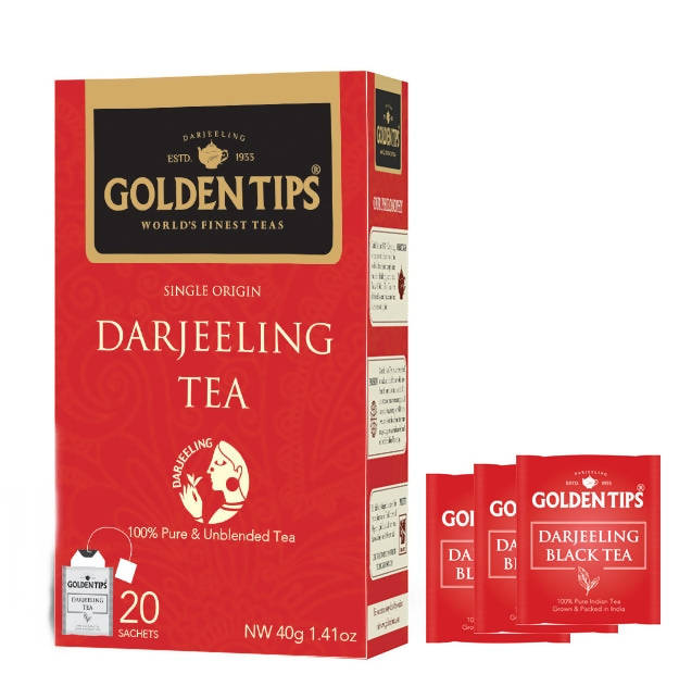 Golden Tips Darjeeling Tea Bags | Grocsy