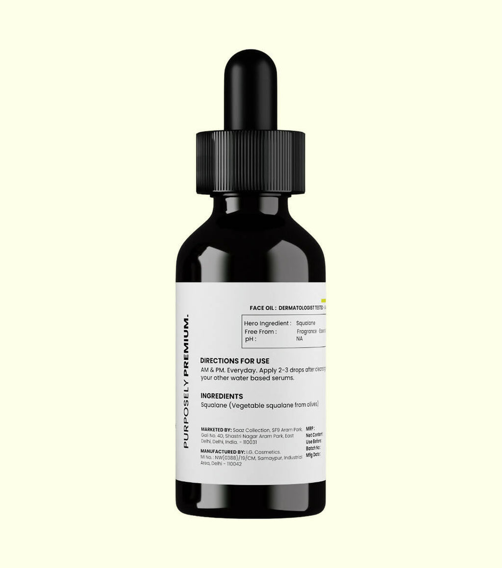 Vandyke Squalane 100% Face Oil | Grocsy