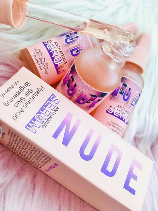 Favon New Nude Anti Ageing Serum with Hyaluronic Acid for Skin Brightening | Grocsy