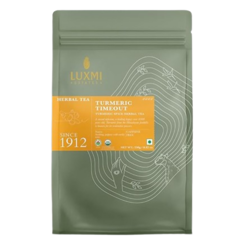Luxmi Estates Turmeric Time-Out Herbal Loose Infusion | Grocsy