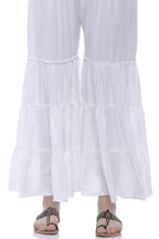 Mominos Fashion Reyon Cotton White Palazzo | Grocsy