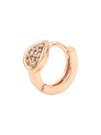 Stylish Latest Fashion Rose Gold-Polished AD Stone Contemporary Studs Earrings for women - Wahe Jewels - Swadesiicart