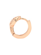 Stylish Latest Fashion Rose Gold-Polished AD Stone Contemporary Studs Earrings for women - Wahe Jewels - Swadesiicart