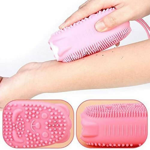 Favon Silicon Bubble Bath SPA Super Soft Body Scrubing Brush | Grocsy