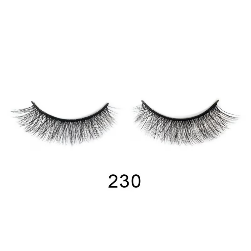 Bronson Professional 3D Effect Long and Natural Look False Eyelashes - 230 | Grocsy