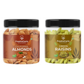 FreshoCartz California Almonds & Green Raisins Combo | Grocsy