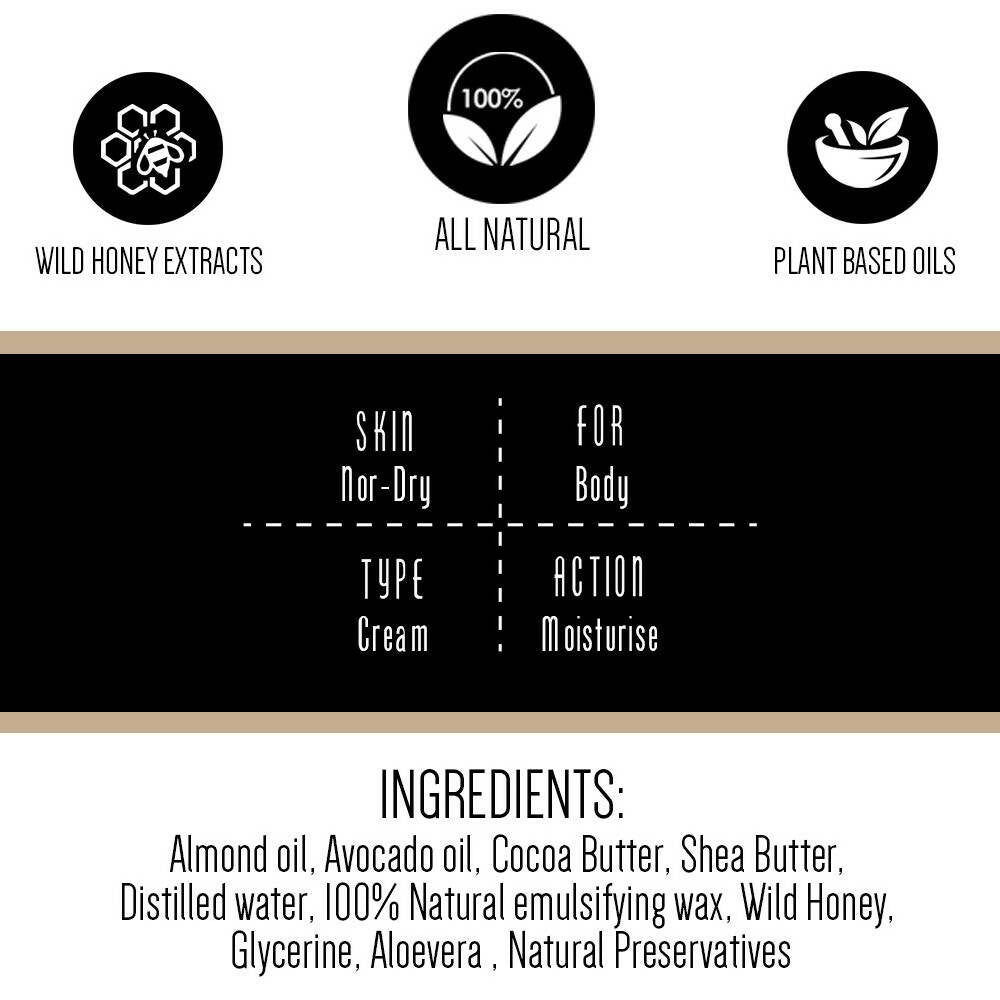 Gulnare Skincare Cocoa Body Butter With Wild Honey | Grocsy