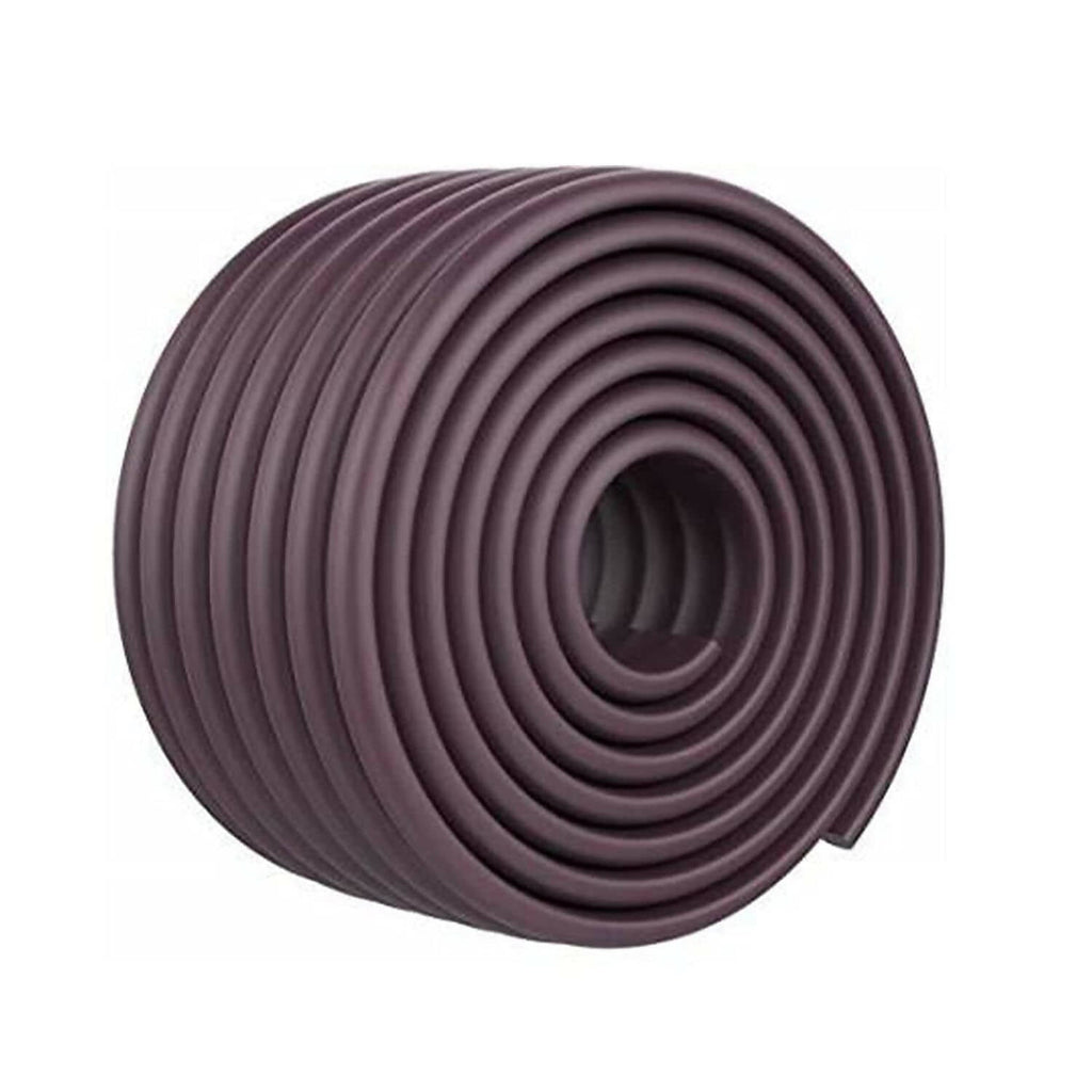 Safe-O-Kid Prevents From Head Injury Multi Functional 2 Meter Edge Guard, Dark Brown | Grocsy