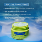 Hyphen Ice Dunk Instant Cooling Face Mask | Grocsy