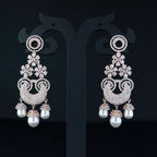 Florina Rosegold Earrings - Wahe Jewels - Swadesiicart