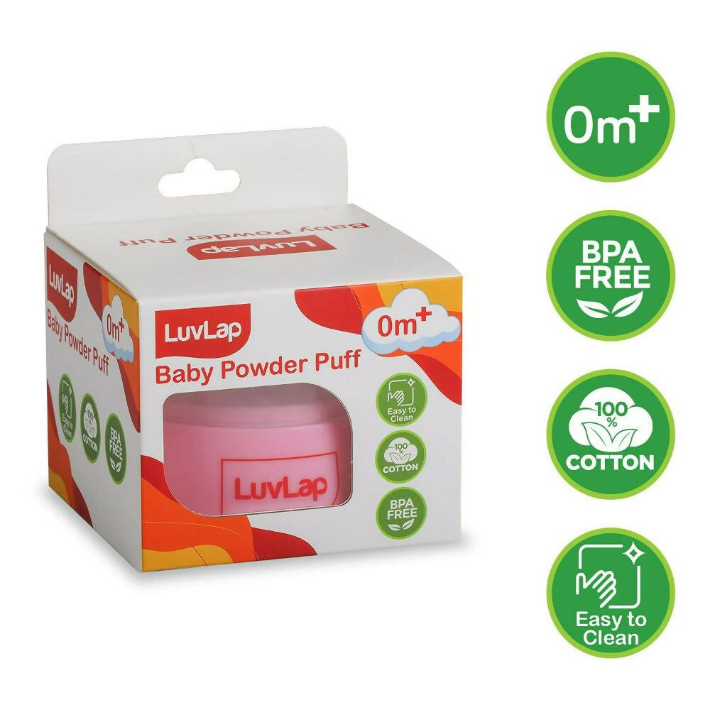 Luvlap Baby Powder Puff | Grocsy