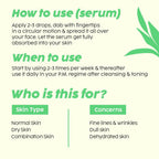 PLIX The Plant Fix 0.6% Retinol Face Serum and 1.20% Retinol Night Cream with Bakuchi Oil | Grocsy