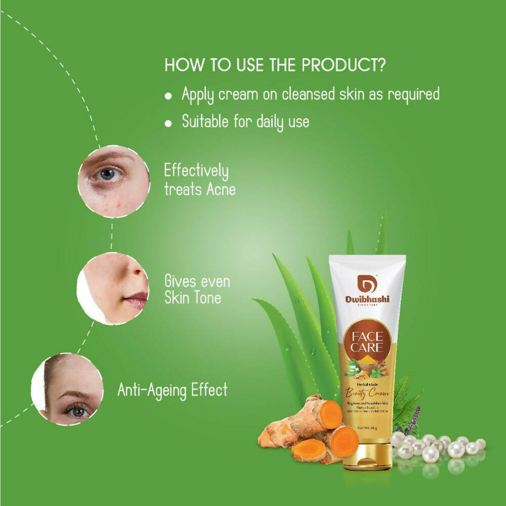Dwibhashi Herbal Face Cream | Grocsy
