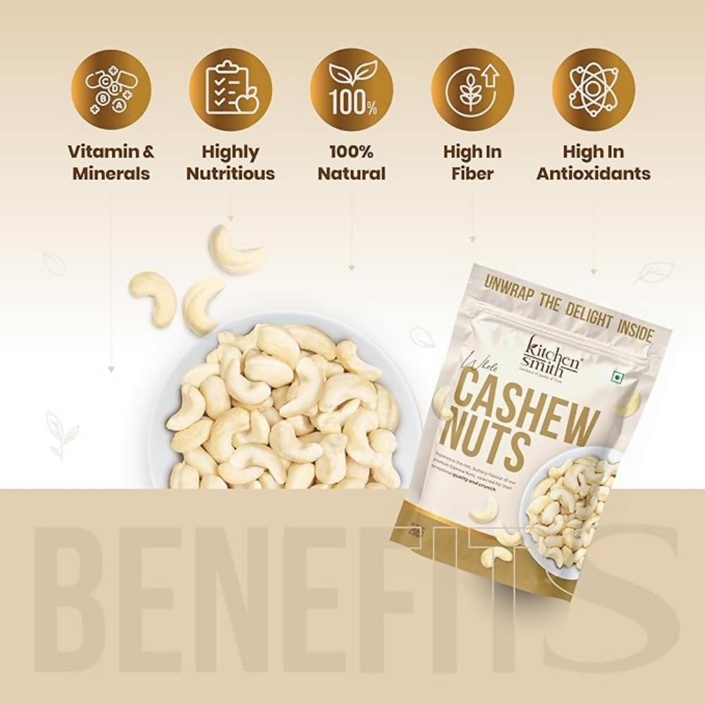 Kitchen Smith Premium Whole Cashew | Grocsy