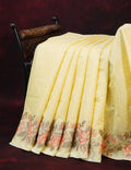 Shades of Sky Blue Chanderi Saree for Regular/Office Wear By Gayathri Reddy Designer Studio | Grocsy