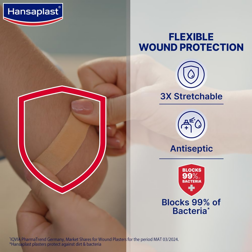Hansaplast Antiseptic Elastic Bandage | Grocsy