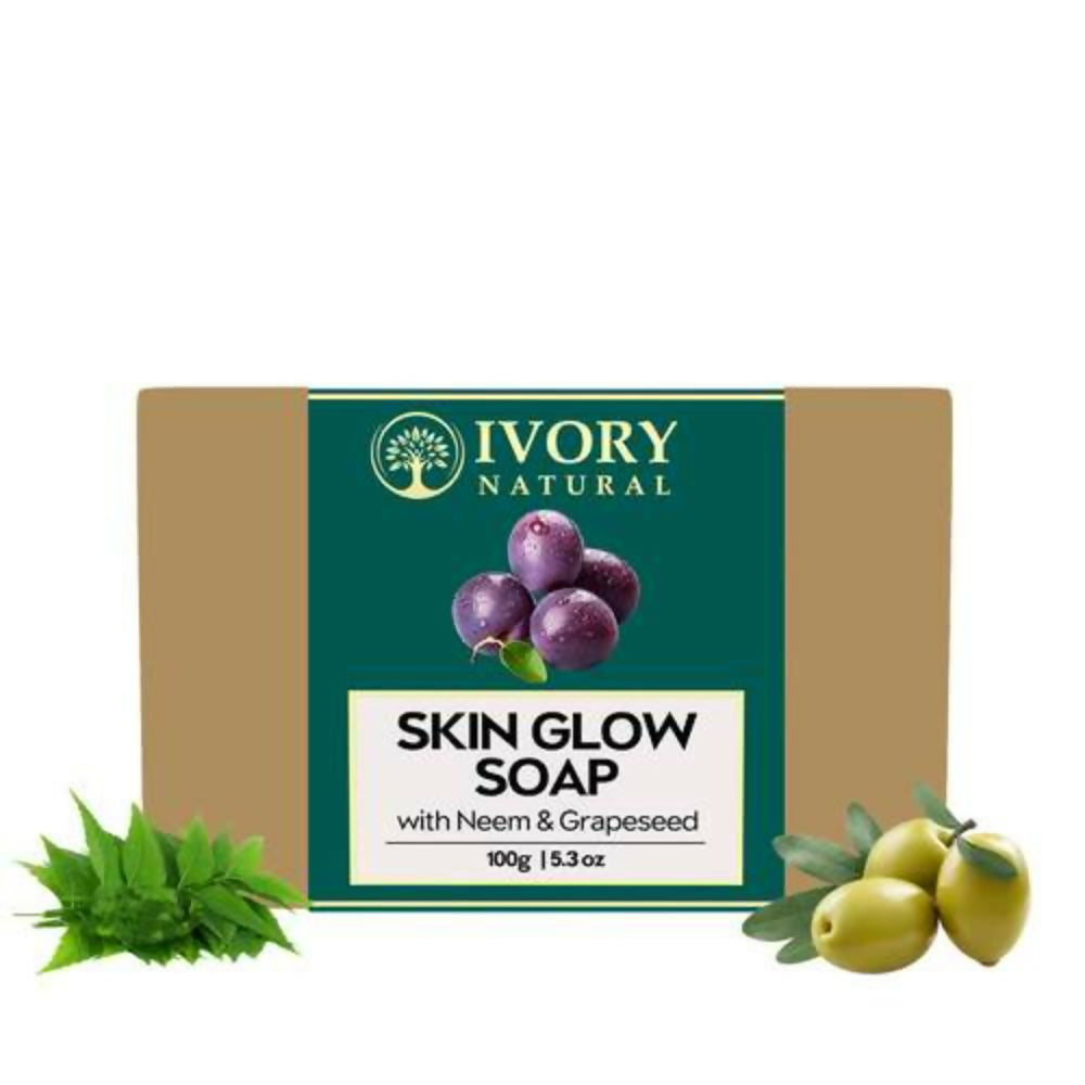 Ivory Natural Skin Glow Soap - Revitalizes, Moisturizes, And Natural Radiance | Grocsy