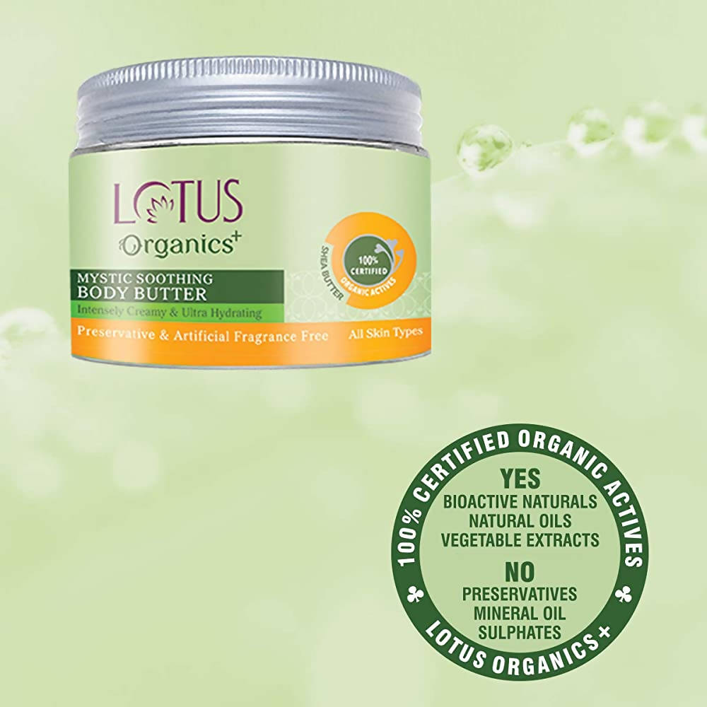 Lotus Organics+ Mystic Soothing Body Butter | Grocsy