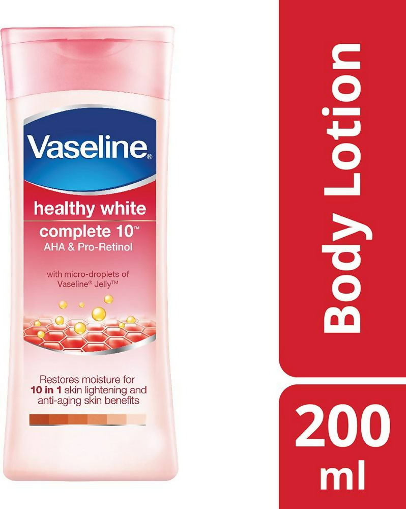 Vaseline Healthy White Complete 10 Body Lotion | Grocsy